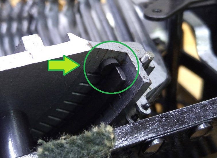 Everest Typewriter rubber parts restoration