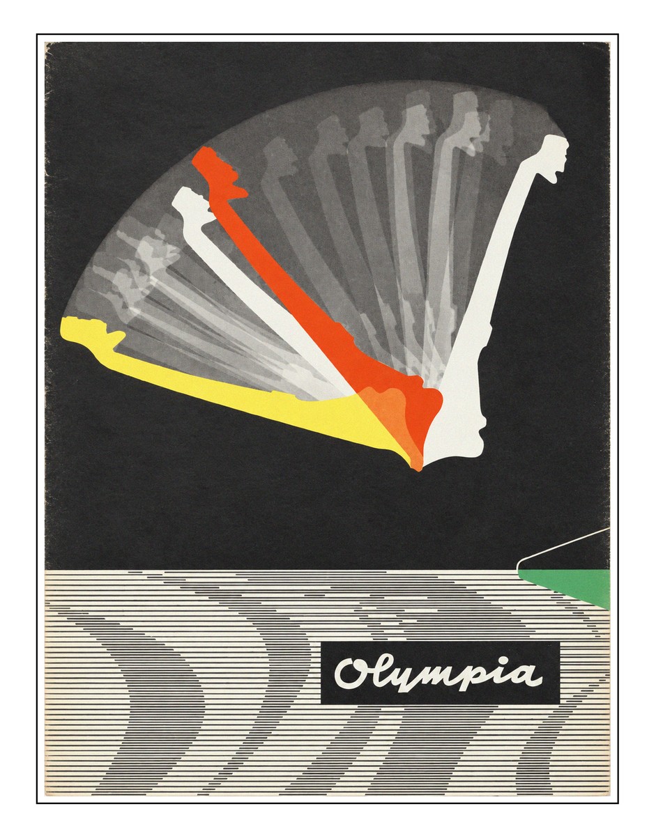 Olimpia SG1 typewriter color advertise