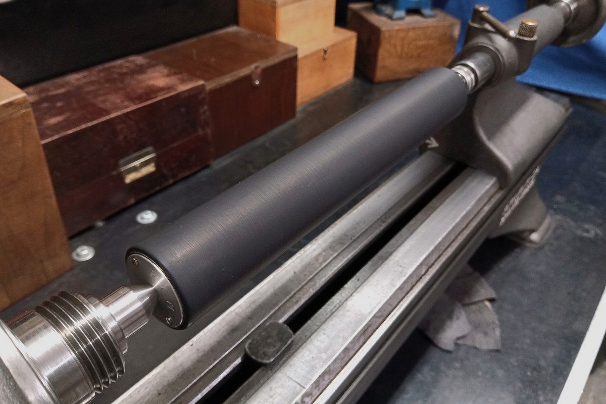 New rubber platen for Remington Standard N° 12 typewriter